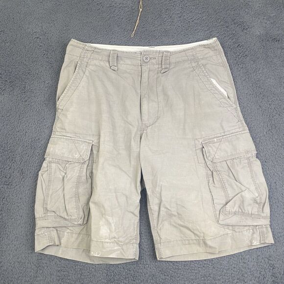 Polo Jeans Company Cargo Shorts Mens 32 Ripstop Utility Pockets Ralph Lauren VTG - Picture 1 of 14